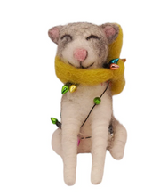 Load image into Gallery viewer, Felt Cat Ornaments (5 Styles)
