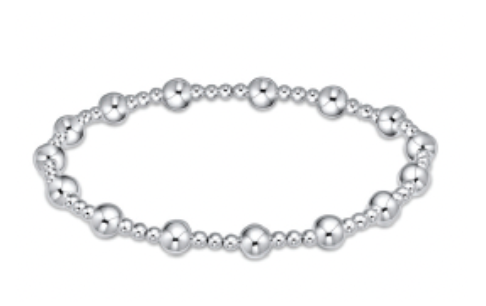 Enewton Sincerity Pattern Sterling Silver Bead Bracelet - 5mm
