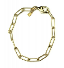 Load image into Gallery viewer, Cristina V Safety Pin Chain Bracelet
