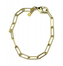 Load image into Gallery viewer, Cristina V Safety Pin Chain Bracelet
