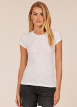 Load image into Gallery viewer, Short Sleeve Simple Crewneck Tee, White
