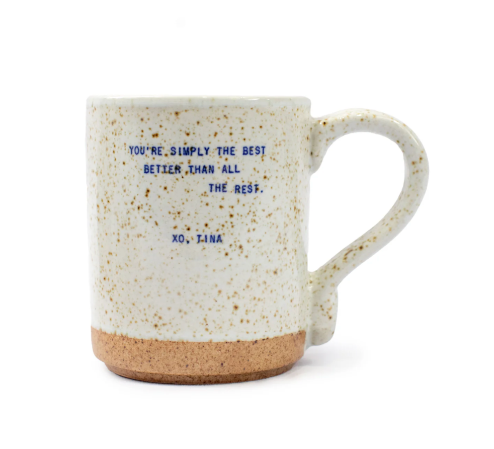 XO Quote Mug - You're Simply the Best