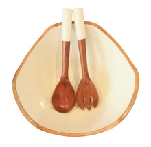 Load image into Gallery viewer, The Montauk Bowl + Servers Set
