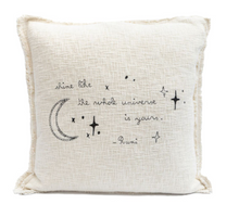 Load image into Gallery viewer, Shine Rumi Pillow, 24"x24"
