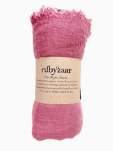 Load image into Gallery viewer, Boho Organic Cotton Scarf (12 Colors)
