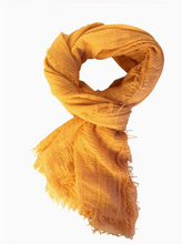 Load image into Gallery viewer, Boho Organic Cotton Scarf (12 Colors)
