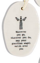 Load image into Gallery viewer, Porcelain Quote Ornament Tiles (12 Styles)
