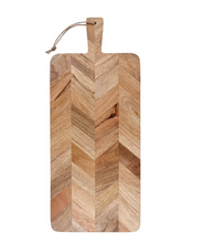 Load image into Gallery viewer, Herringbone Charcuterie Board
