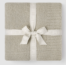 Load image into Gallery viewer, Barefoot Dreams CozyChic Throw (Linen, Stone, Cream)
