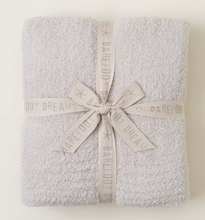 Load image into Gallery viewer, Barefoot Dreams CozyChic Throw (Linen, Stone, Cream)
