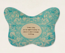 Load image into Gallery viewer, Small Decoupage Butterfly Plate, 3 Styles
