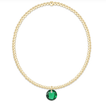 Load image into Gallery viewer, Enewton Classic Gold 2mm Bracelet - Reflection Small Charm (12 Colors)
