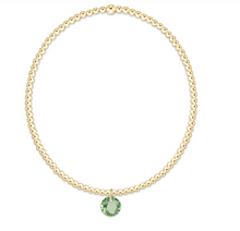 Load image into Gallery viewer, Enewton Classic Gold 2mm Bracelet - Reflection Small Charm (12 Colors)
