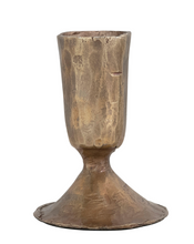 Load image into Gallery viewer, Metal Taper Candlesticks, Pair (Brass or Pewter)
