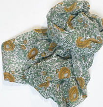 Load image into Gallery viewer, Hand Block Printed Scarves, 8 Colors

