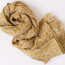 Load image into Gallery viewer, Hand Block Printed Scarves, 8 Colors
