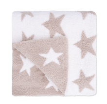 Load image into Gallery viewer, Chenille Baby Blanket (Rose, Blue, Natural)
