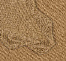 Load image into Gallery viewer, Scallop Wool Knit Triangle Scarf, 3 Colors
