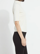 Load image into Gallery viewer, Clara Mockneck Top, Macadamia
