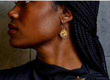 Load image into Gallery viewer, Dove Earrings with Gemstones (2 Styles)
