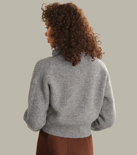 Load image into Gallery viewer, Wesley Cropped Zip Cardigan

