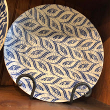 Load image into Gallery viewer, Terrafirma Ceramics Large Flared Bowl (Butter, Cobalt)
