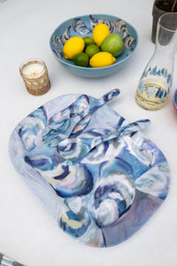 Melamine Large Bowl, Flowing Shells