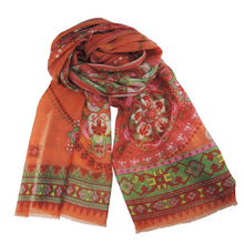 Load image into Gallery viewer, Autumn Mandala Scarf
