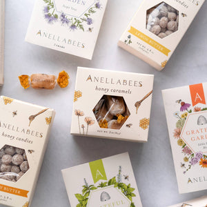 Anellabees Honey Candy Caramels Gift Box, 3oz