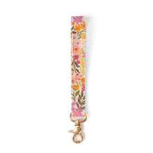 Load image into Gallery viewer, Floral Wristlet Keychain, 7 Styles
