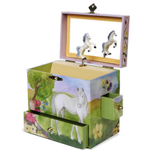 Load image into Gallery viewer, Fairy Horse Musical Jewelry Box
