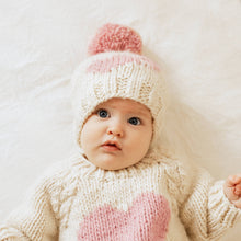 Load image into Gallery viewer, Sweetheart Knit Beanie Hat
