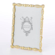 Load image into Gallery viewer, Olivia Riegel Asbury Frame (Gold, Silver) 5x7 Photo
