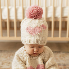 Load image into Gallery viewer, Sweetheart Knit Beanie Hat
