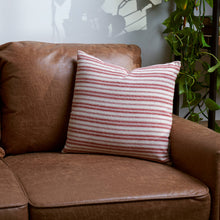 Load image into Gallery viewer, Red Stripe Pillow
