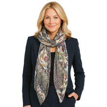 Load image into Gallery viewer, Tulip Paisley Scarf

