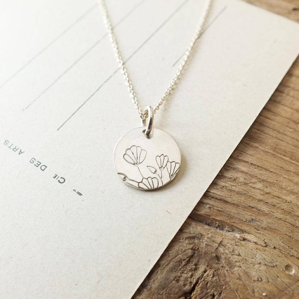 Blossom Necklace (Silver or Gold)