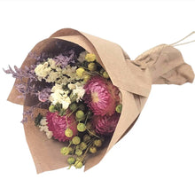 Load image into Gallery viewer, Mini Strawflower &amp; Larkspur Bouquet
