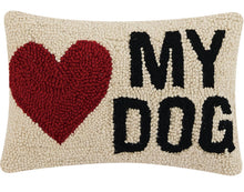 Load image into Gallery viewer, My Heart Dog Hook Pillow
