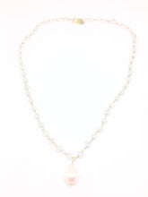 Load image into Gallery viewer, Diddi White Moonstone + Pearl Necklace
