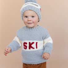 Load image into Gallery viewer, Ski Goggles Beanie Pom Hat

