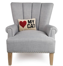 Load image into Gallery viewer, My Heart Cat Hook Pillow, 8x12
