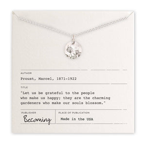 Blossom Necklace (Silver or Gold)