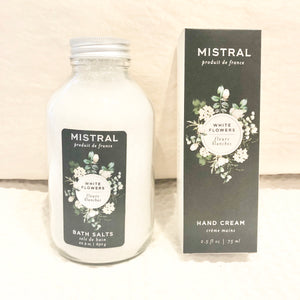 Mistral White Flower Bath Salts