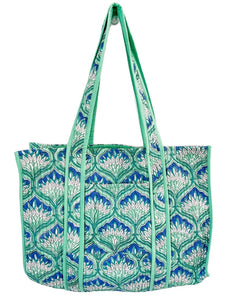 Block Print Tote Bag (4 Styles)
