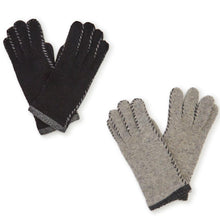 Load image into Gallery viewer, Knit Gloves with Contrast Stitch Detail

