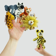 Load image into Gallery viewer, Felt Finger Puppets - Jungle, 6 Styles
