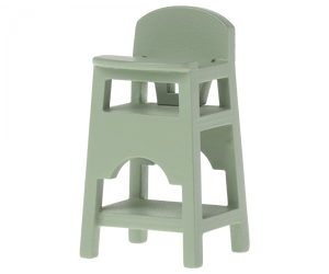 Maileg Baby High Chair, Mint