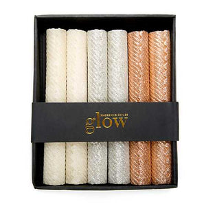 Glow Mini Dinner Candles - Set of 6