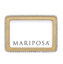 Load image into Gallery viewer, Mariposa Beaded Gold Frame, 4x6
